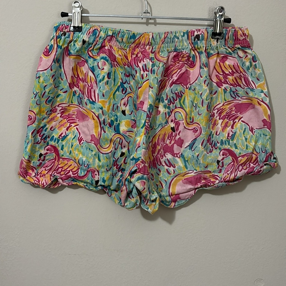 Flamingo Pajama Shorts Size Medium‎ - Picture 4 of 5